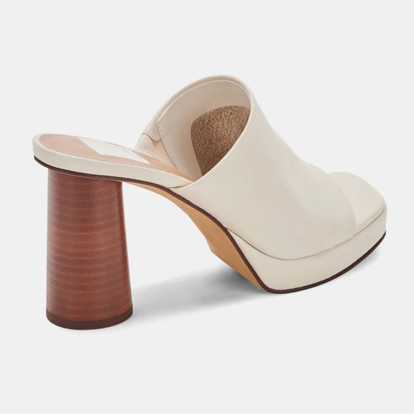 Dolce Vita Cream Heels - Picture 2 of 9